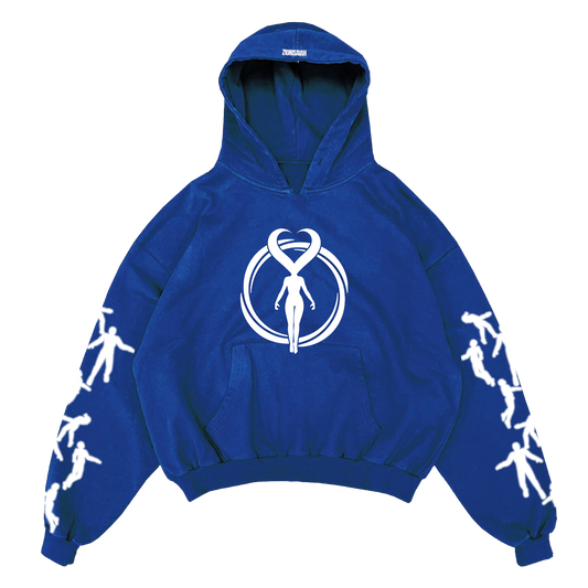 'Fallin' Hoodie - Blue