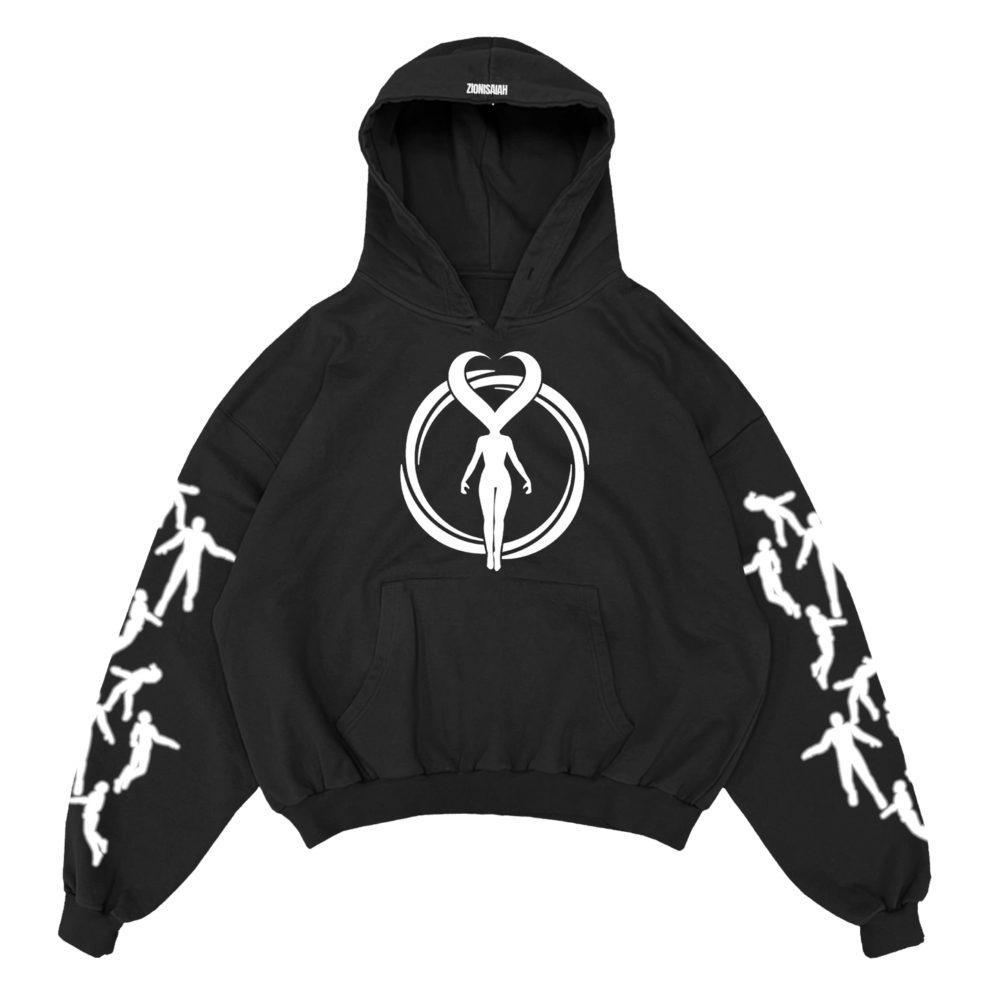 'Fallin' Hoodie - Black