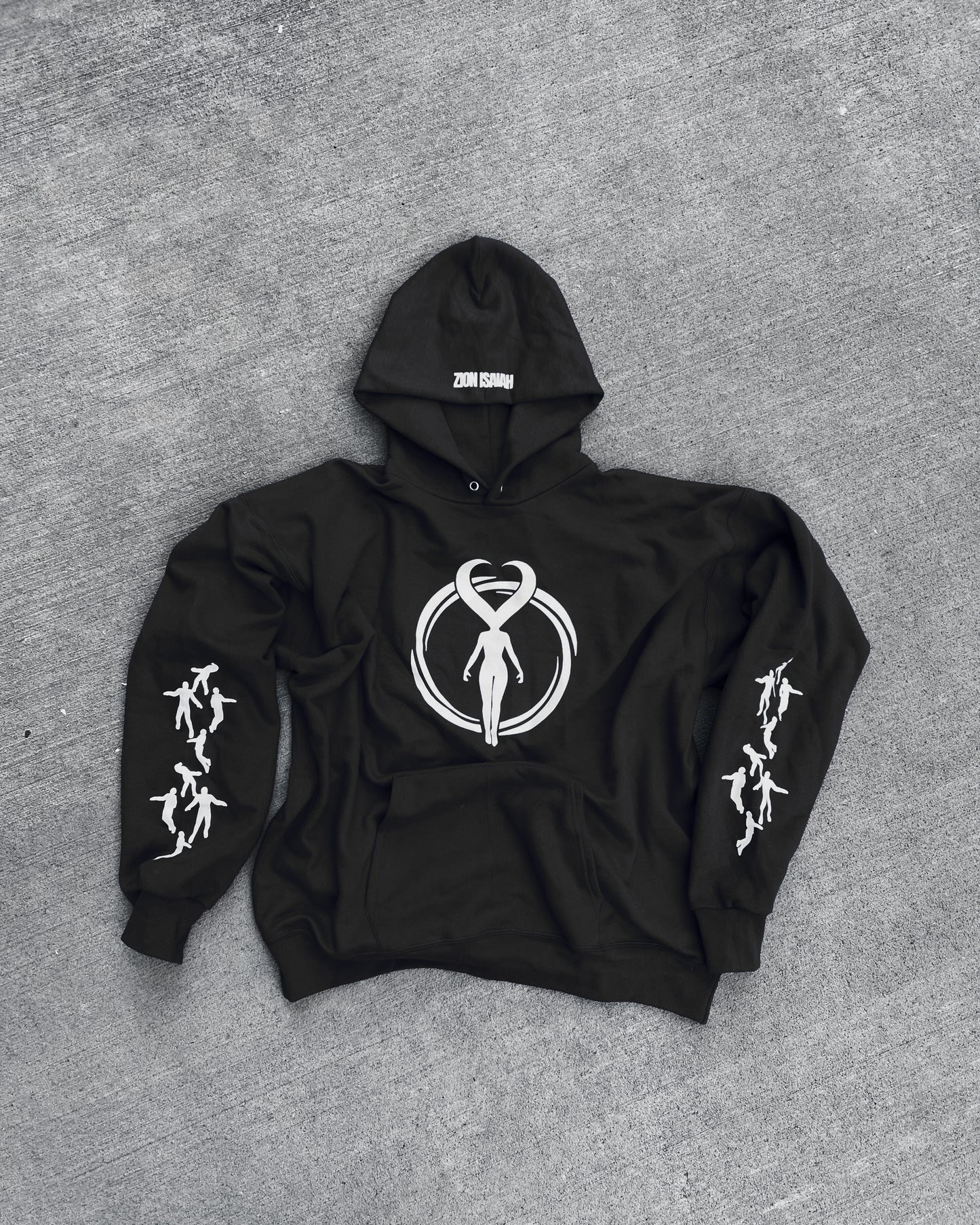 'Fallin' Hoodie - Black