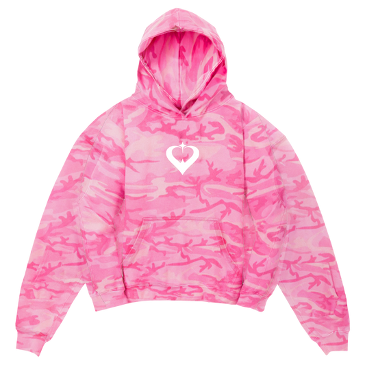 Pink Camo Hoodie