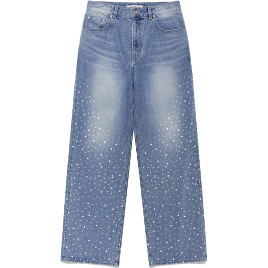 Crystal Baggy Jeans